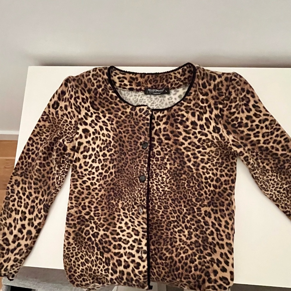 Rinascimento Cheetah Cardigan